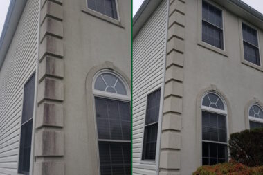 Soft wash stucco & siding